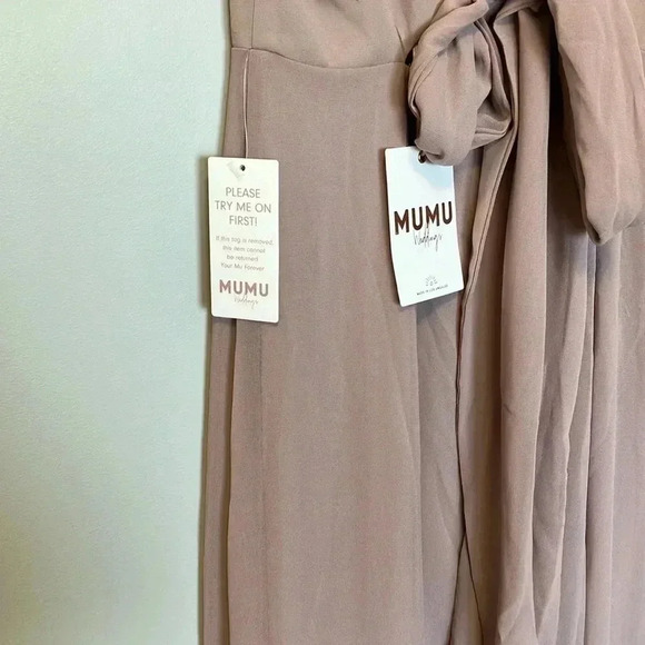 NWT Show Me Your Mumu Lauren  Tie Back Maxi Dress - Picture 5 of 8